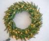Christmas By Frosty, 150-Light 36 In. Clear Light Wreath
